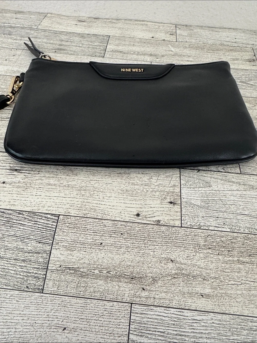 Nine West Black Wristlet Clutch